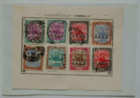 Vegyes bélyeg/gyufacímke tétel: 37 db boszniai és szudáni bélyeg (közte levéldarab)+ 33 nagyméretű gyufacímke berakófüzetben