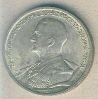 1939. 5P Ag "Horthy - balra" T:2- kis ph.