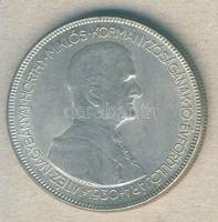 1930. 5P Ag "Horthy jobbra" T:3+
