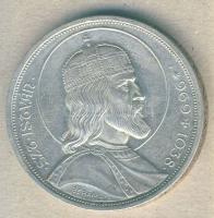 1938. 5P "Szent István" Ag T:2- apró ph.