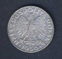 Lengyelország 1936. 2Zl Ag "Gdynia kikötő" T:2-