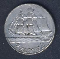 Lengyelország 1936. 2Zl Ag "Gdynia kikötő" T:2-