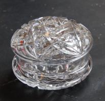 Kristály bonbonier / Crystal bonbonier 7x10 cm