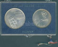 1973. 50Ft Ag + 100Ft Ag "Petőfi" T:BU eredeti MNB plasztiktokban!