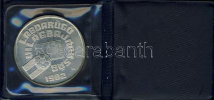 1982. 500Ft Ag "Labdarúgó VB" T:BU bőrtokban