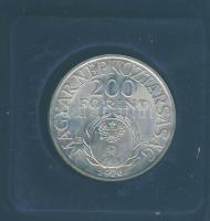 1976. 200Ft Ag "II.Rákóczi Ferenc" dísztokban T:BU