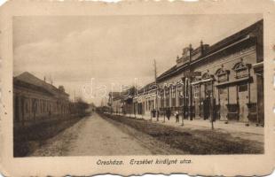 Orosháza Erzsébet királyné utca, takarékpénztár