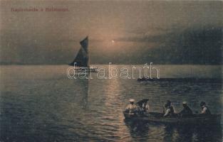 Balaton naplemente
