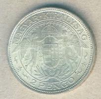 1938. 2P Ag "Madonna" T:2 apró ph