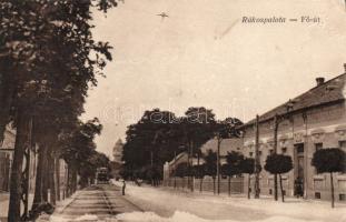 Budapest XV. Rákospalota Fő út villamossal