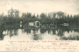 Tátra Csorba-tó with Villa Szentyványi