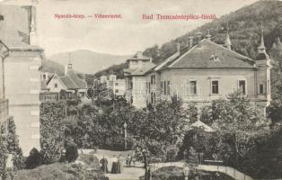 Trencsénteplic-fürdő villa quarter