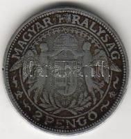 1935 2p "Madonna" ezüst érdekes hamisítvány összehasonlítási célra
