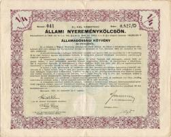 1941 Államad. kötvény 50P
