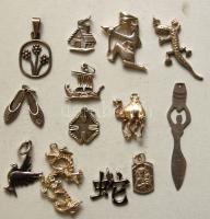 13 db klf ezüst (Ag) medál 36,60 gr