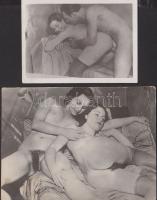 2db múlt századeleji pornográf jelenetet megörökítő fénykép