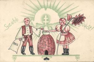 Hungarian folklore, irredenta propaganda