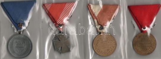 1898-1940 4db klf.kitüntetés benne Ferenc József (2x)