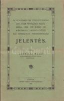 Komárom 1908. Az ácsi önkéntes tűzoltó század XXV. éves parancsnoksági jelentése Csermák Hugó kiadásában