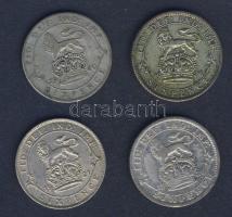 Nagy-Britannia 1920-26. 6p Ag (4x) T:2,3