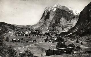 Grindelwald and Wetterhorn, funicular