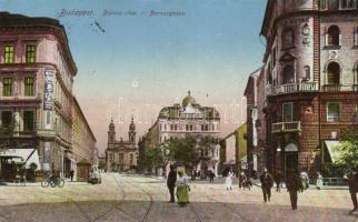 Budapest VIII. Baross utca a Budapesti Bazárral