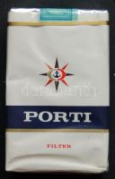 Bontatlan csomagolású Porti füstszűrős cigaretta
