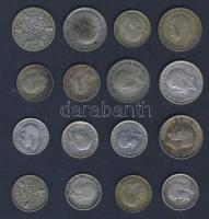 Nagy-Britannia 1871-22. 3p Ag (6x) + 1931-36. 3p Ag (4x) + 1911. 6p Ag + 1928-31. 6p Ag (5x) T:2,3