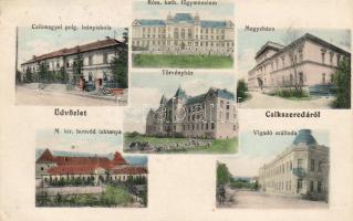 Csikszereda mit Kaserne und Hotel