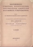 1941 Magyarország fürdőinek, ásványvizeinek, üdülőhelyeinek ismertetése, Orsz. Balneológiai egyesület. Fűzött, borító nélkül