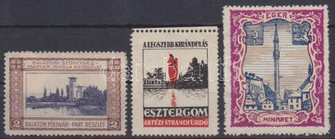 Balaton Földvár, Esztergom és Eger levélzárók