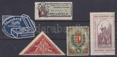 5db klf régi levélzáró