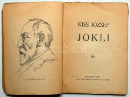 1925. Kiss József: Jokli a Garai Irodalmi és Nyomdai R. T. Nyomása