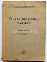1967 A magyar helyesírás szabályai 10. kiadás