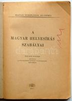 1967 A magyar helyesírás szabályai 10. kiadás