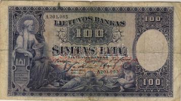 Litvánia 1928 100L T:III R!