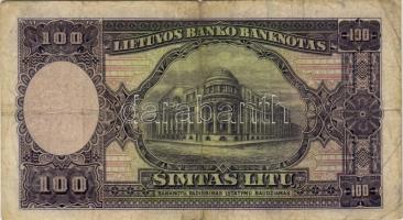 Litvánia 1928 100L T:III R!