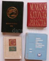 4db klf minikönyv, mint: Gorkij: Az ember, Munkások-Katonák-Parasztok, 1984. Szakmunkások jegyzéke