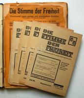 1929-1932 Paula Rost: Die Stimme der Freiheit szocialista lap 1-3. évfolyamok. csak 2 szám hiánnyal....