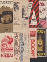 10 db számolócédula, jobbakkal / 10 counting slips