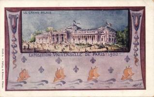 9 db grafikai lap a Párizsi Világkiállításról (Philipp & Kramer)