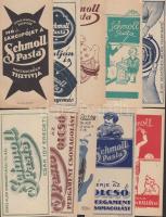 10 db klf Schmoll Pasta számolócédula / 10 Schmoll Pasta counting slips