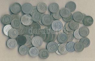 1915. 10f + 1926. 10f (13x) + 1927. 10f (8x) + 1935. 10f (3x) + 1936. 10f (4x) + 1938. 10f (4x) + 1939. 10f + 1938. 20f (6x) + 1926. 20f (21x) T:vegyes