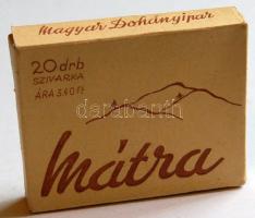 Mátra márkájú szivarka 20 darabos bontatlan doboz