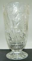 Kristály váza / Crystal vase 15 cm