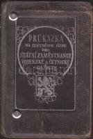 1932-1935 Csehszlovák fényképes vasúti igazolvány bőr borítással  / Czecholovakian photo railroad ID in leather case