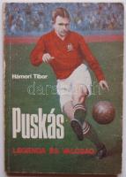 1982 Hámori Tibor: Puskás, legenda és valóság, Szepes Béla rajzaival