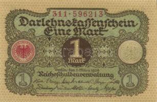 Német Birodalom / Weimari Köztársaság 1920. 1M (30x) közte több egymás utáni sorszámmmal T:I,I-