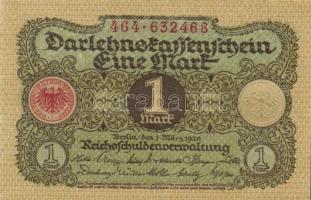 Német Birodalom / Weimari Köztársaság 1920. 1M (30x) közte több egymás utáni sorszámmmal T:I,I-