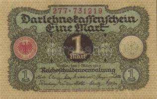 Német Birodalom / Weimari Köztársaság 1920. 1M (30x) közte több egymás utáni sorszámmmal T:I,I-